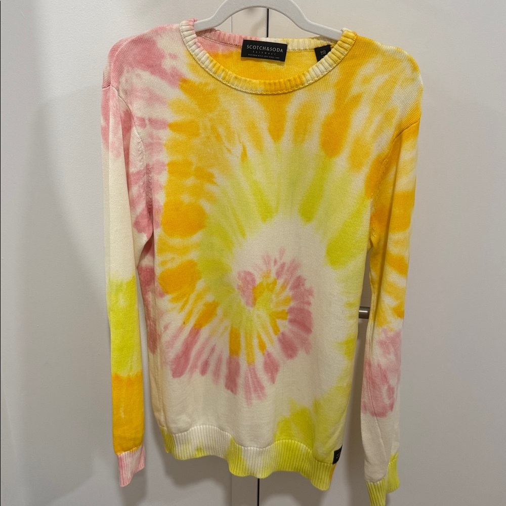 Scotch & Soda Colorful Tie-Dye Top